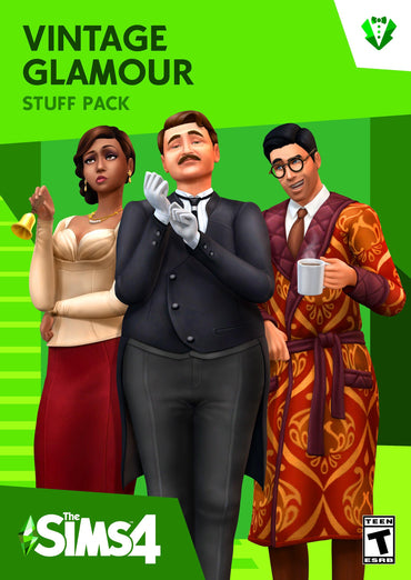 The Sims 4: Vintage Glamour Stuff