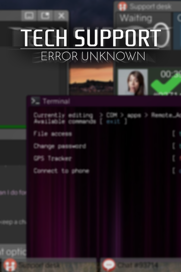 Tech Support: Error Unknown