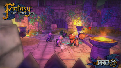 Axis Game Factory's AGFPRO - Fantasy Side-Scroller Player (DLC) (Steam)