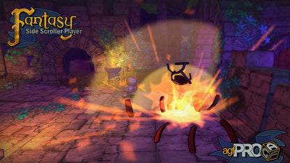 Axis Game Factory's AGFPRO - Fantasy Side-Scroller Player (DLC) (Steam)