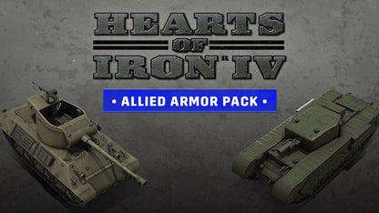 Hearts of Iron IV - Allied Armor Pack (DLC)