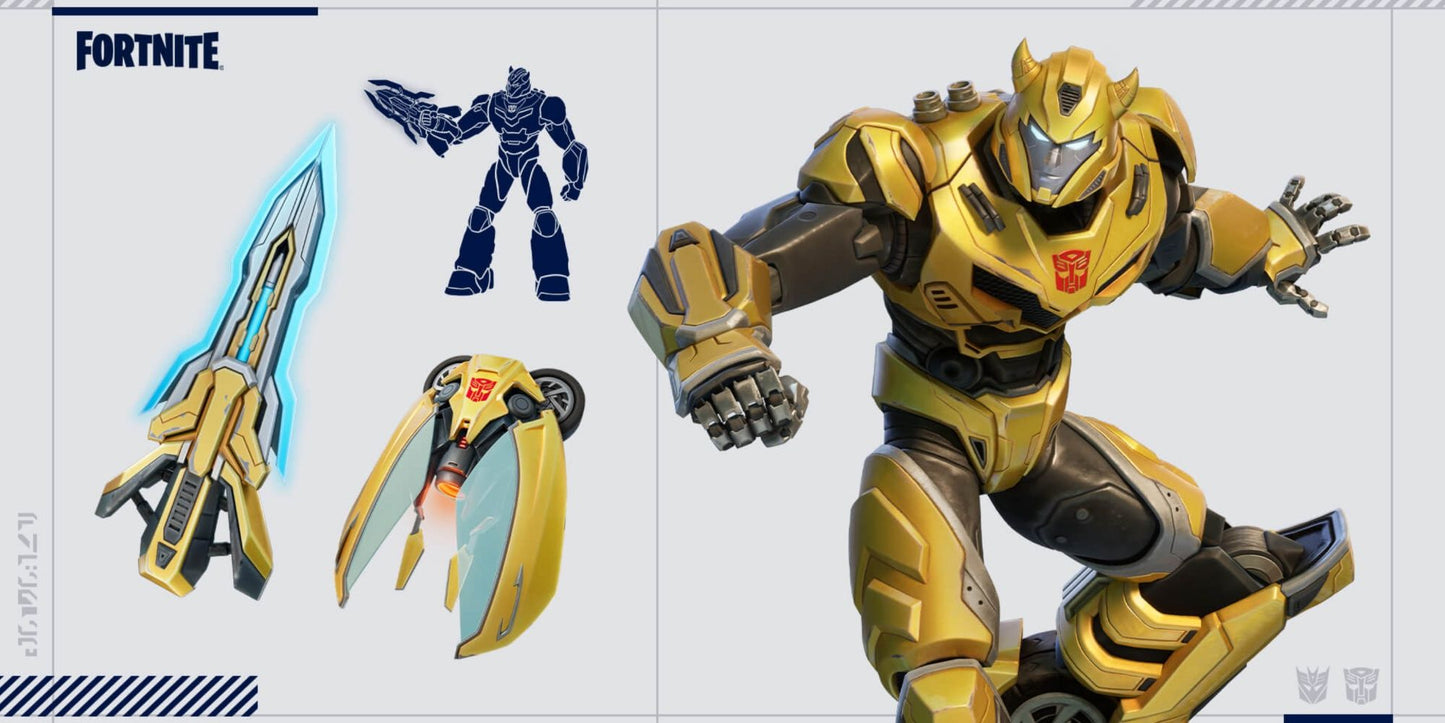 Fortnite - Transformers Pack + 1000 V-Bucks (Switch) (EU)