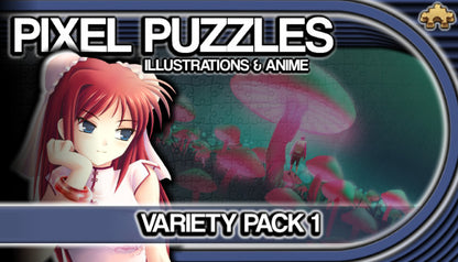 Pixel Puzzles Illustrations &amp; Anime - Jigsaw Pack: Variety Pack 1 (Steam)