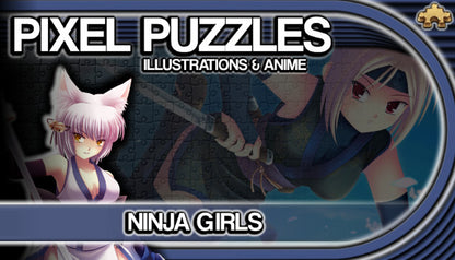 Pixel Puzzles Illustrations &amp; Anime - Jigsaw Pack: Ninja Girls (Steam)