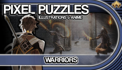 Pixel Puzzles Illustrations &amp; Anime - Jigsaw Pack: Warriors (Steam)