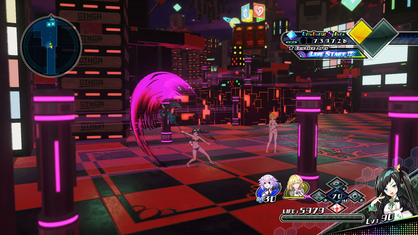 Neptunia Virtual Stars - Swimsuit Outfit: V-Idol Set (Steam)