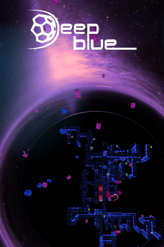 Deep Blue 3D Maze