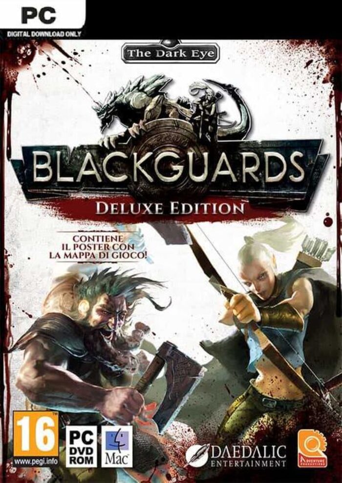 Blackguards: Deluxe Edition Steam Key GLOBAL