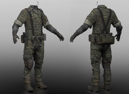 METAL GEAR SOLID V: THE PHANTOM PAIN - Fatigues (Naked Snake) DLC