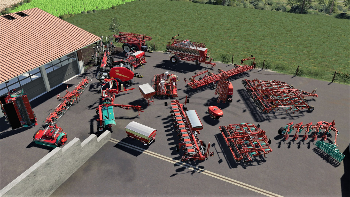 Farming Simulator 19 - Kverneland &amp; Vicon Equipment Pack (Steam)