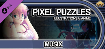 Pixel Puzzles Illustrations &amp; Anime - Jigsaw Pack: Musix (Steam)