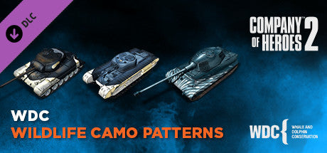 Company of Heroes 2 - Whale and Dolphin Conservation Charity Pattern Pack Steam Key GLOBAL