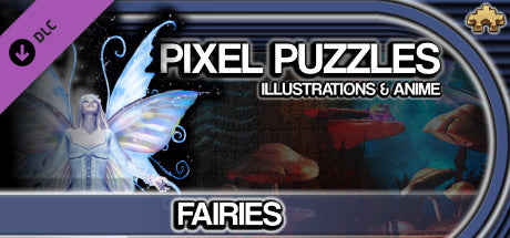Pixel Puzzles Illustrations &amp; Anime - Jigsaw Pack: Fairies (Steam)