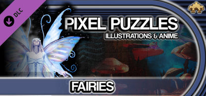 Pixel Puzzles Illustrations &amp; Anime - Jigsaw Pack: Fairies (Steam)