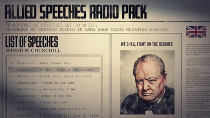 Hearts of Iron IV - Allied Speeches Pack (DLC)