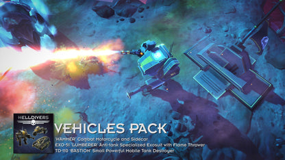 HELLDIVERS - Vehicles Pack (DLC) (Steam)