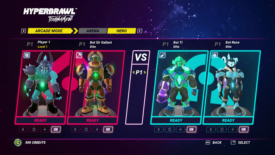 HyperBrawl Tournament - Warrior Founder Pack (DLC) (Steam)