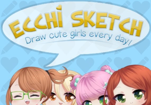 Ecchi Sketch: Draw Cute Girls Every Day! Steam PC Key GLOBAL