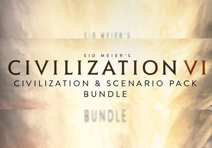 Sid Meier's Civilization VI - Civilization &amp; Scenario Pack Bundle (Steam)
