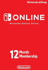 Nintendo Switch Membership 12 Lună (Family)