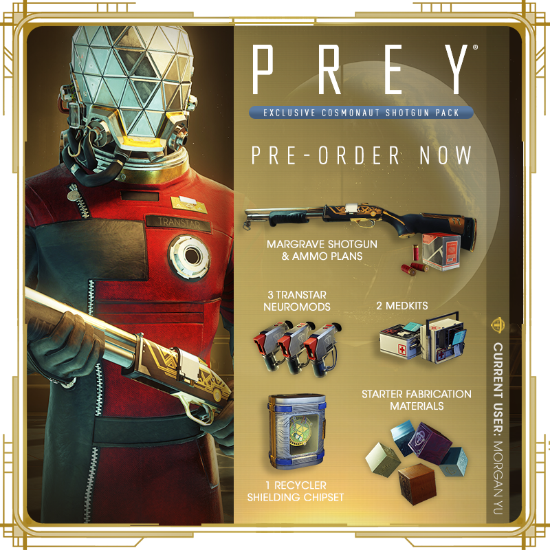 Prey - Cosmonaut Shotgun Pack DLC