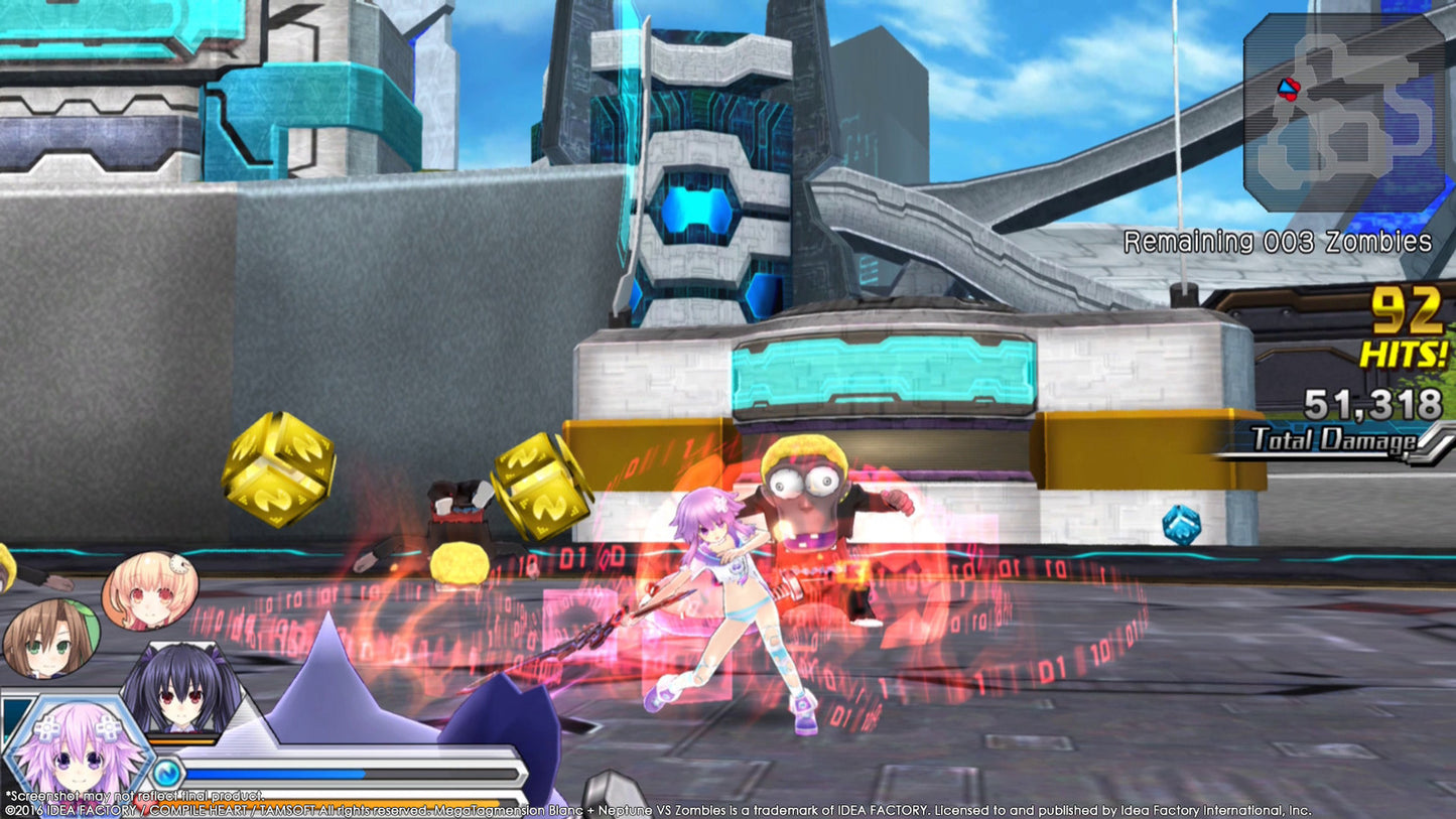 MegaTagmension Blanc + Neptune VS Zombies