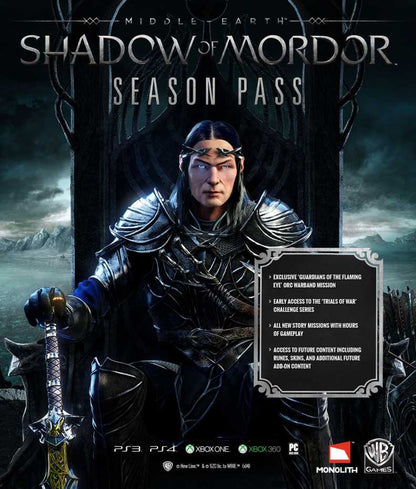 Middle-Earth: Shadow of Mordor - Test of Speed DLC Steam CD Key