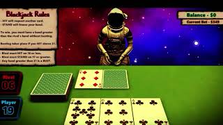 Blackjack In Space Steam CD Key