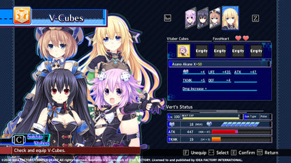 Neptunia Virtual Stars - Asano Sisters Project Pack (DLC) (Steam)