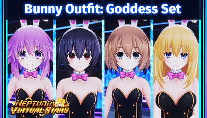 Neptunia Virtual Stars - Bunny Outfit: Goddess Set (DLC) (Steam)