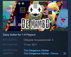 De Mambo Steam Key GLOBAL