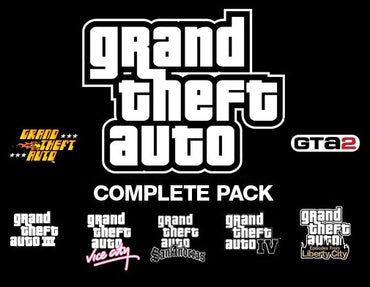 Grand Theft Auto Complete Pack (including GTA 1 &amp; 2) EU without Germany