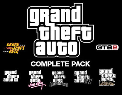 Grand Theft Auto Complete Pack (including GTA 1 &amp; 2) EU without Germany