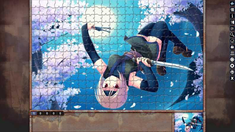 Pixel Puzzles Illustrations &amp; Anime - Jigsaw Pack: Ninja Girls (Steam)