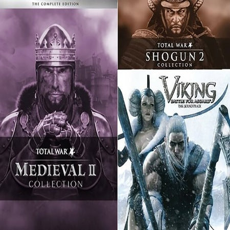 Medieval II &amp; Shogun: Total War Collections + Viking: Battle for Asgard