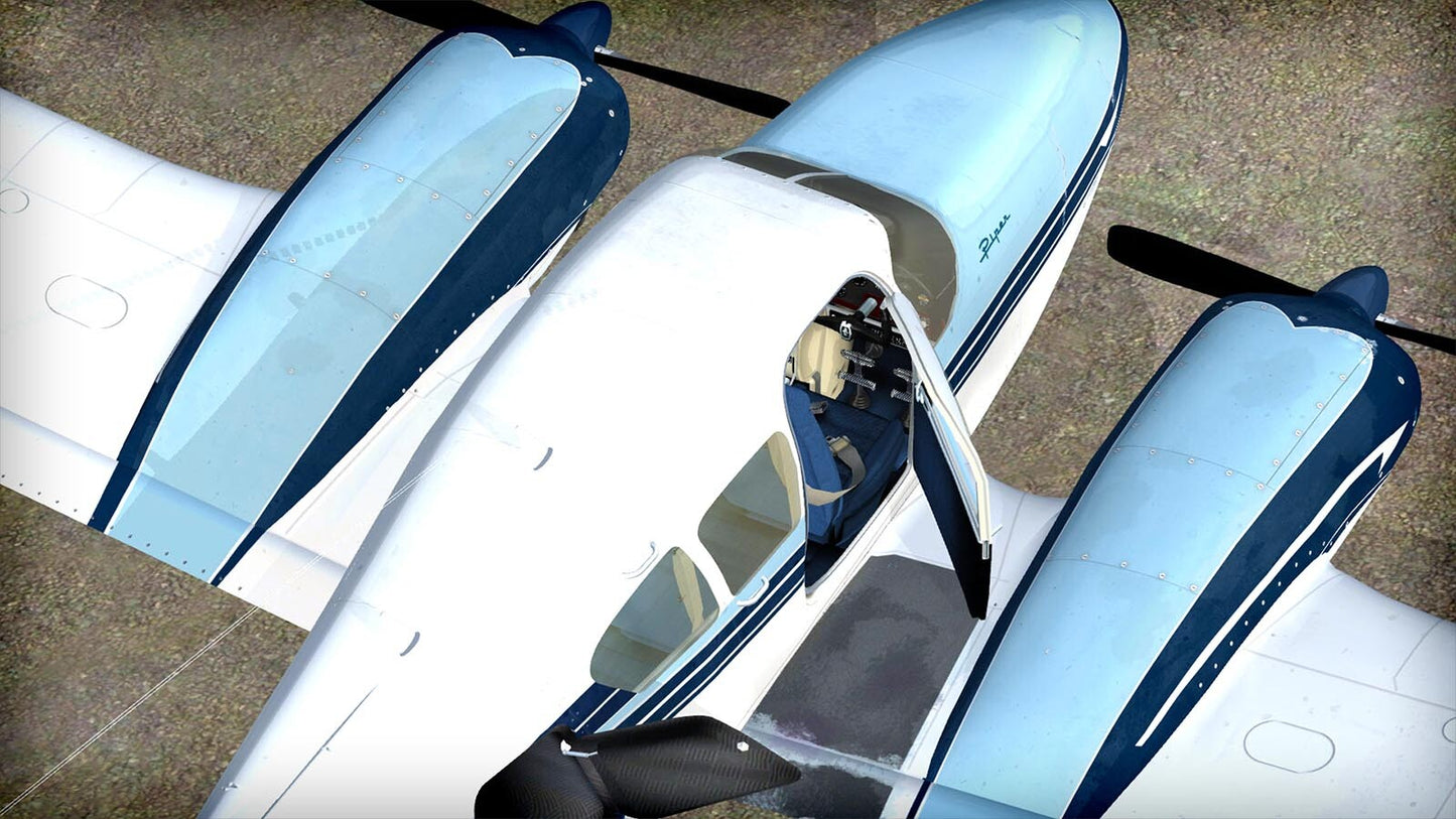 Microsoft Flight Simulator X (Steam Edition) - Piper Aztec Add-On (DLC) (Steam)