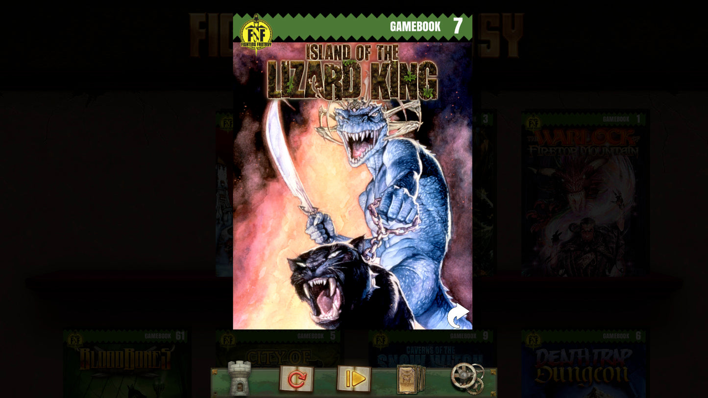 Island of the Lizard King (Fighting Fantasy Classics) (DLC) (Steam)