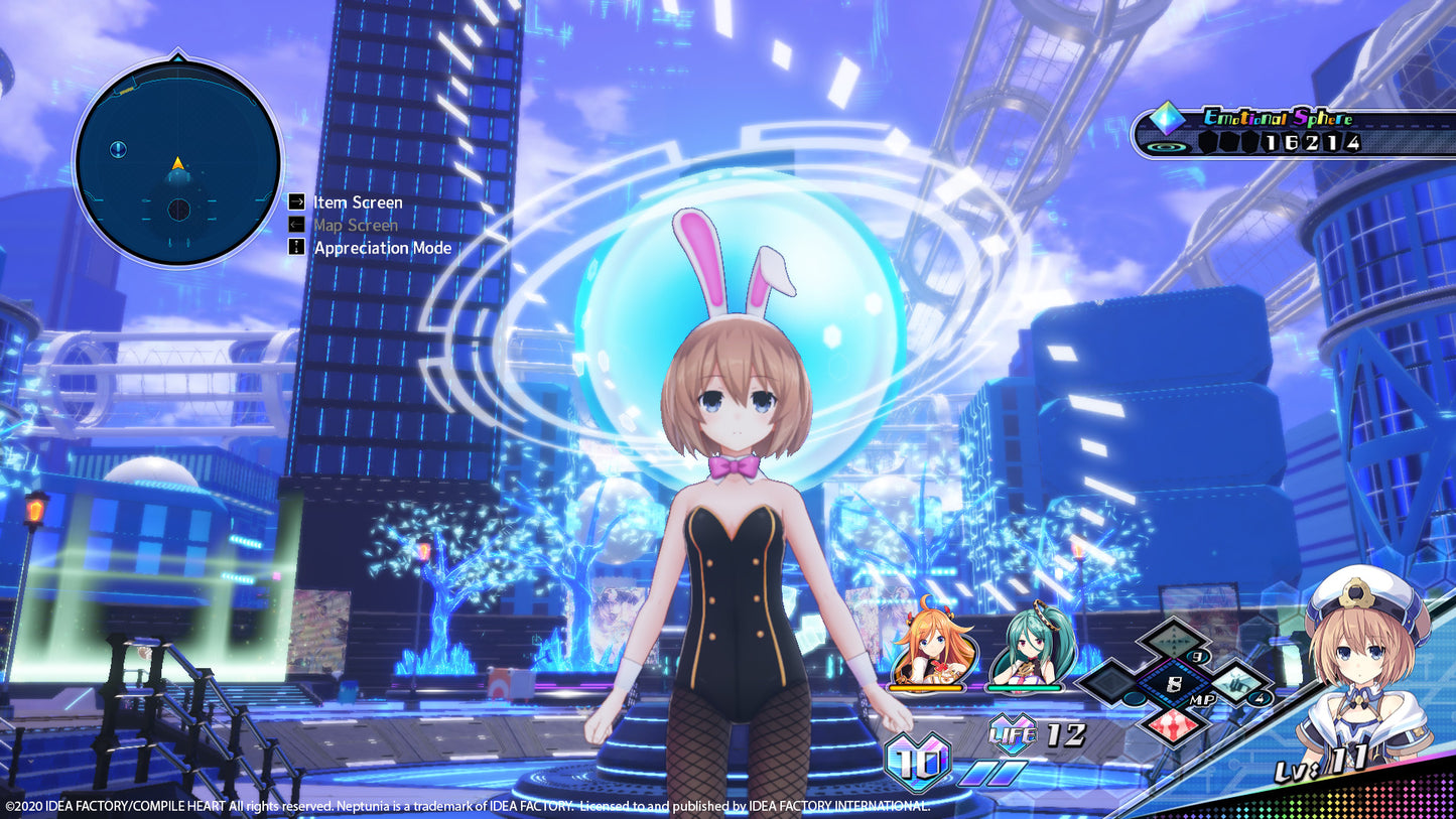 Neptunia Virtual Stars - Bunny Outfit: Goddess Set (DLC) (Steam)