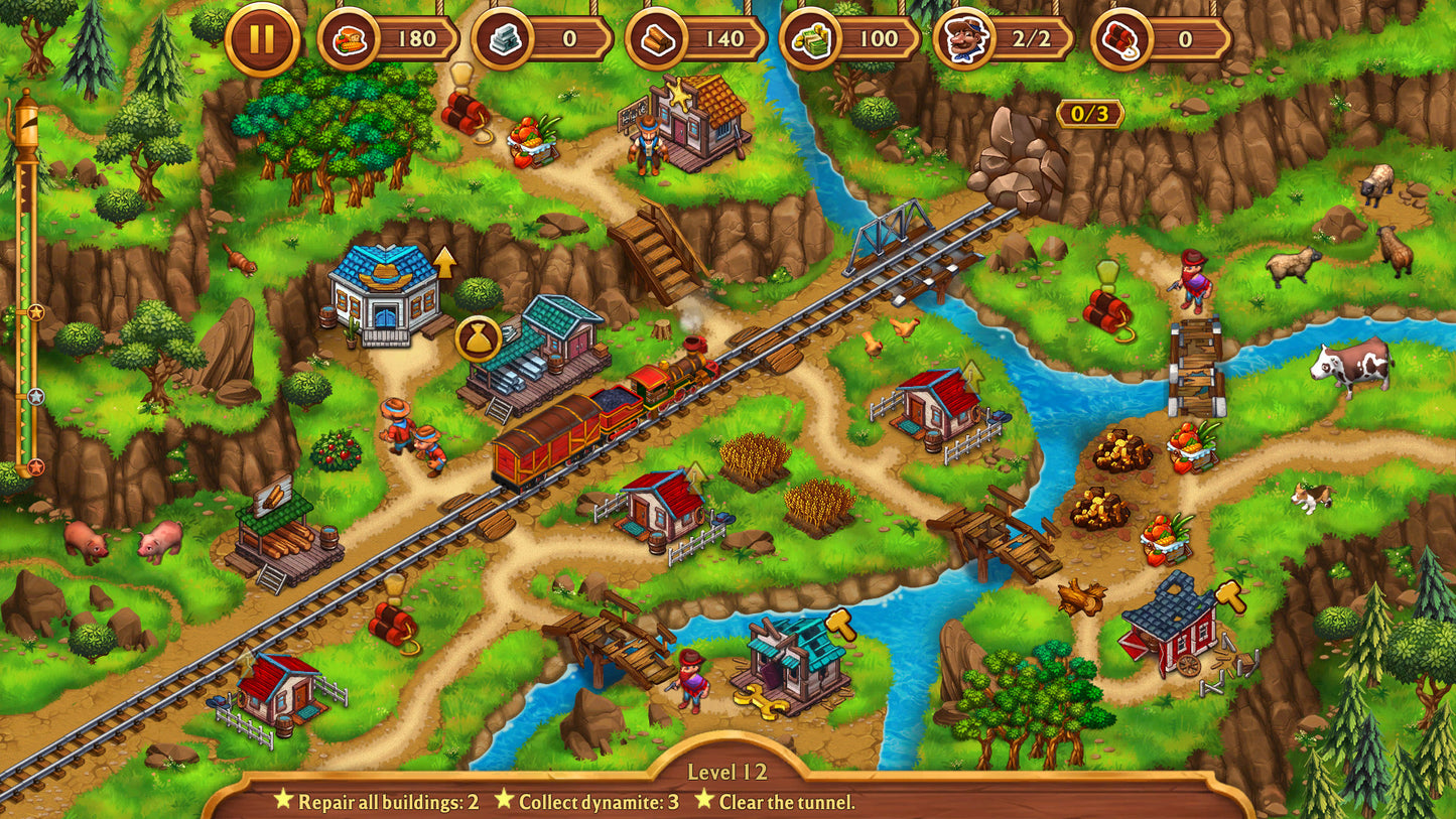 Golden Rails: Tales of the Wild West (Steam)
