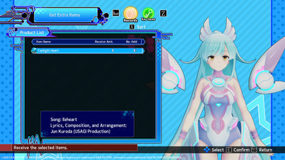 Neptunia Virtual Stars - In-game BGM Ileheart - Twilight Heart (DLC) (Steam)