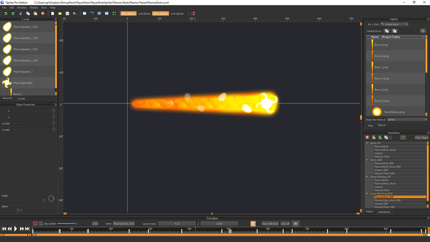 Spriter: Radius-Wing SHMUP Animated Art Pack Key Steam GLOBAL