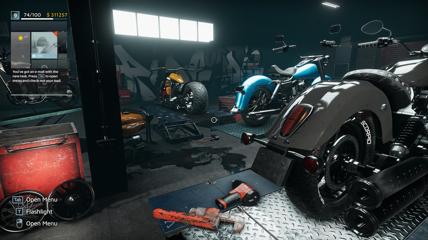 Motorcycle Mechanic Simulator 2021