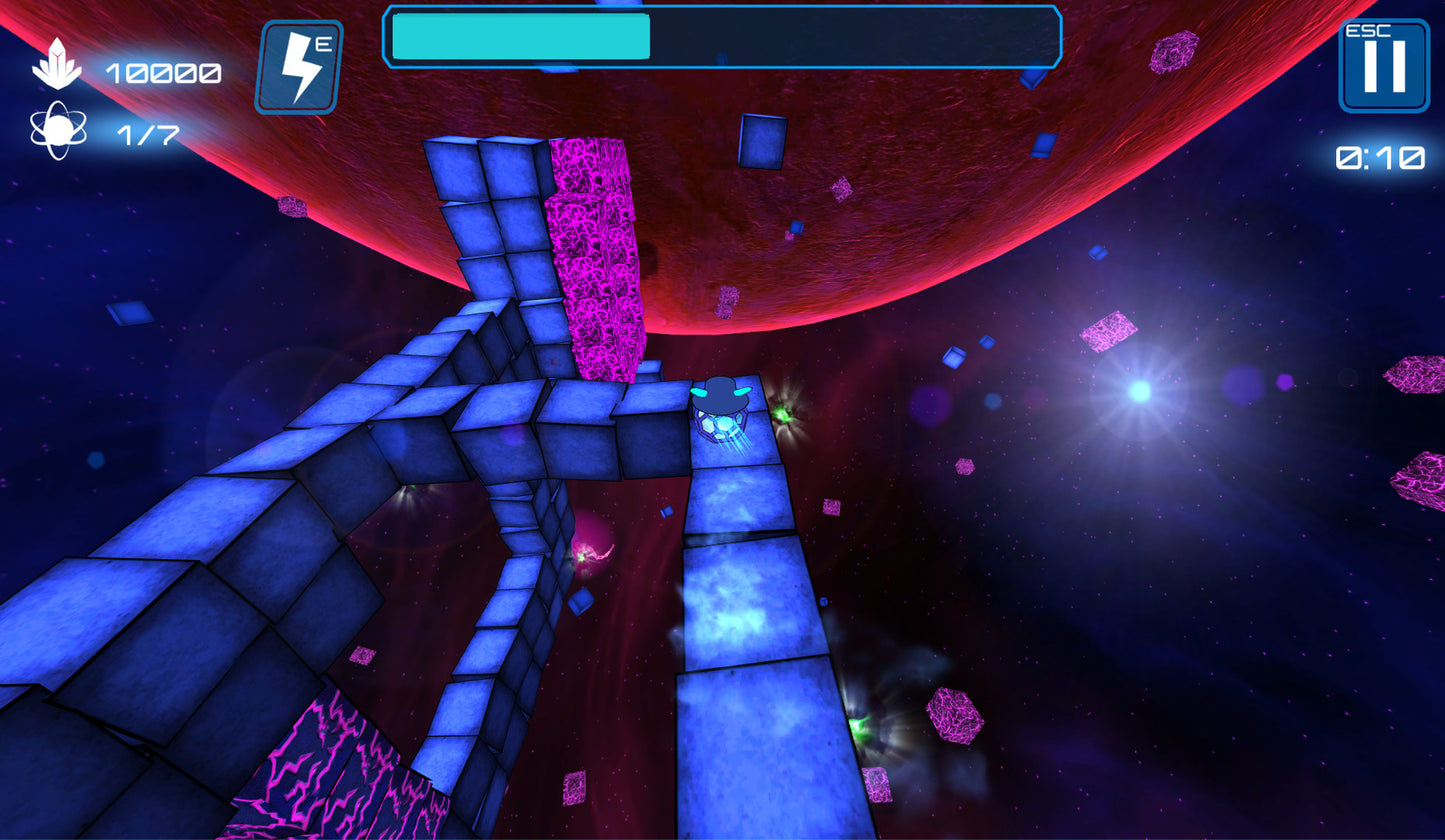 Deep Blue 3D Maze