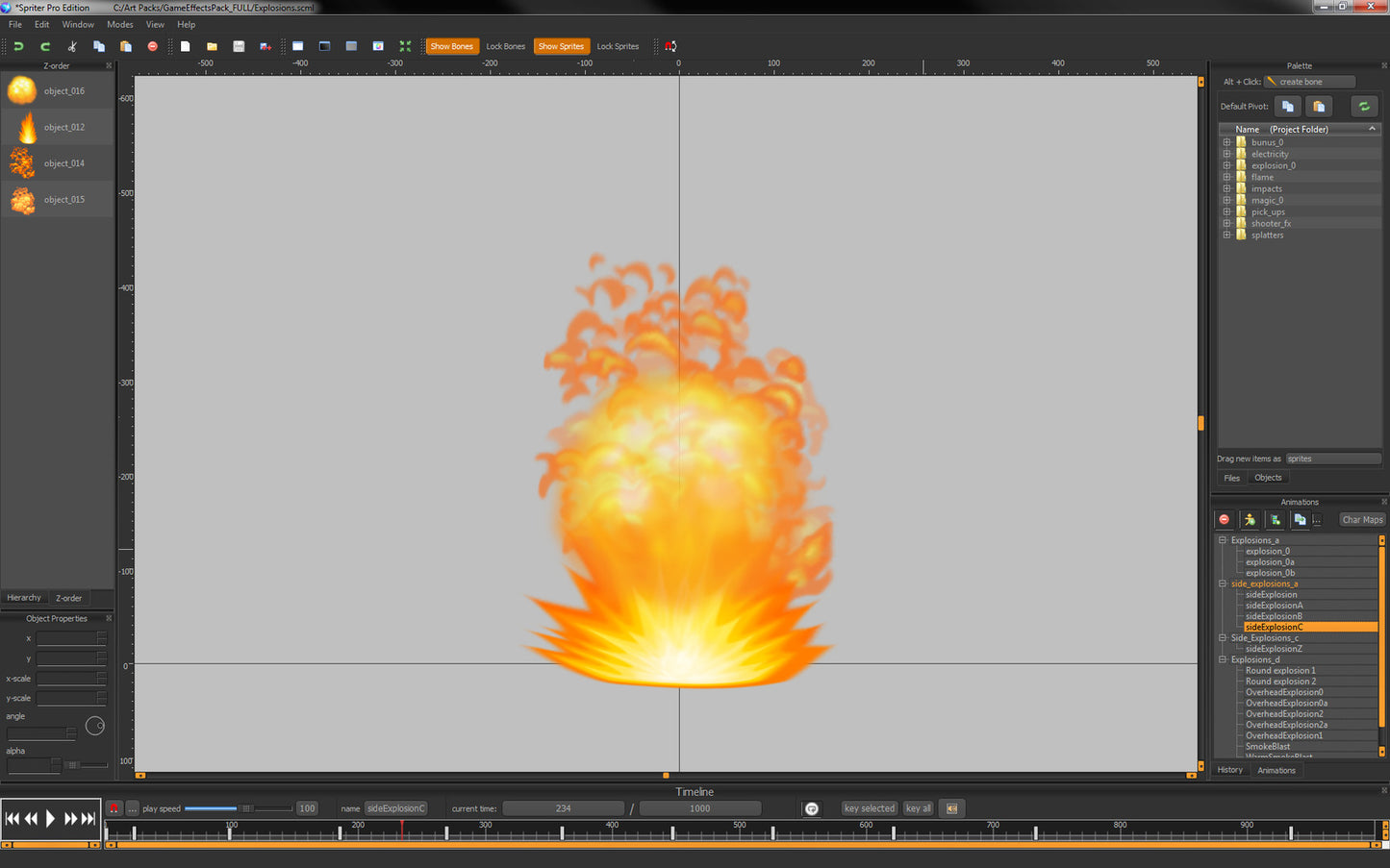 Spriter: Game Effects Pack Steam Key GLOBAL