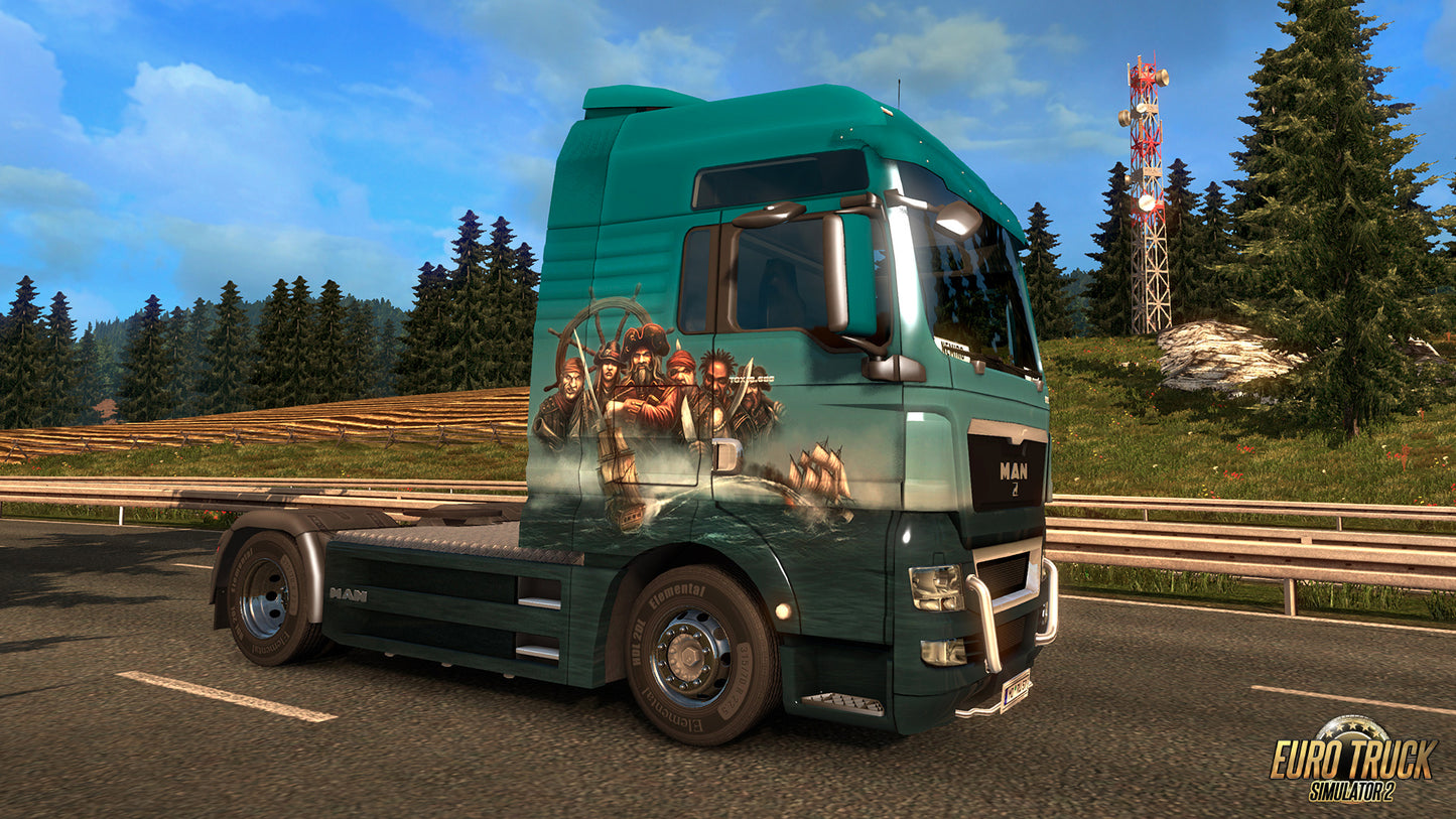 Euro Truck Simulator 2 - Pirate Paint Jobs Pack (DLC)