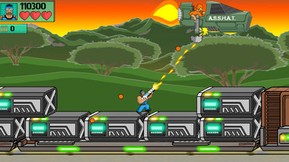 Machine Gun Train Run