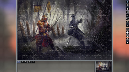 Pixel Puzzles Illustrations &amp; Anime - Jigsaw Pack: Samurai (Steam)
