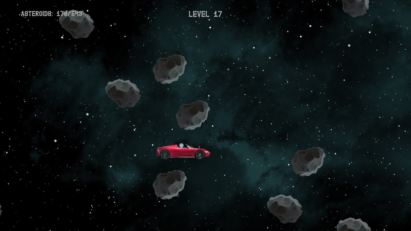 Starman in space (Steam)