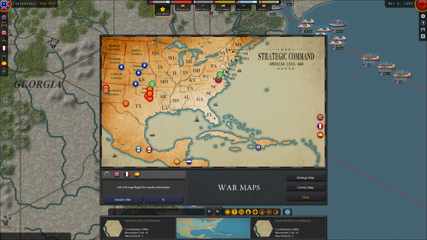 Strategic Command: American Civil War - Wars in the Americas (DLC) (Steam)