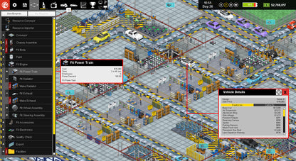 Production Line : Car factory simulation (Steam)